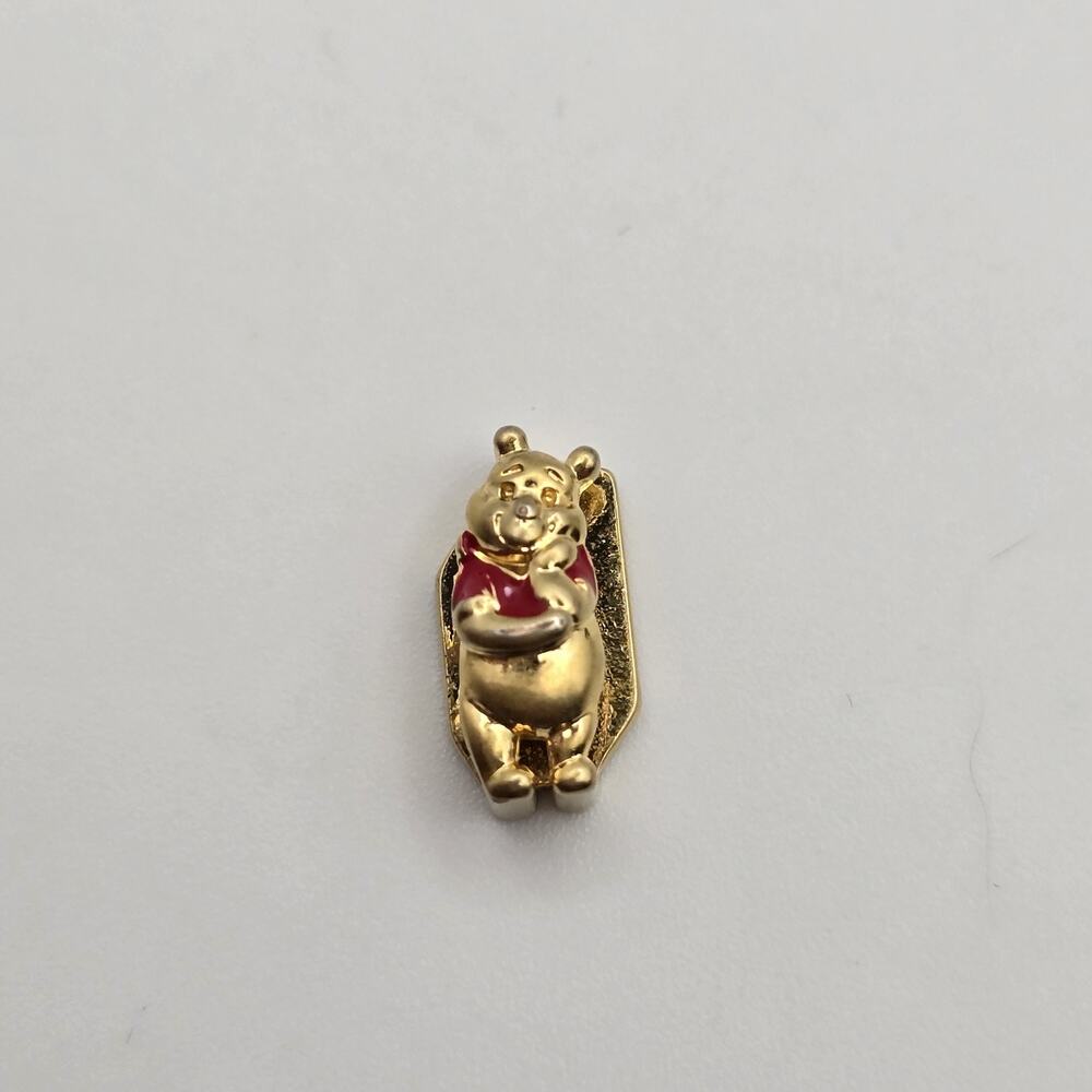 Keep Collective Disney Winnie The Pooh Gold Tone Charm Slider for Bracelet - Picture 8 of 8